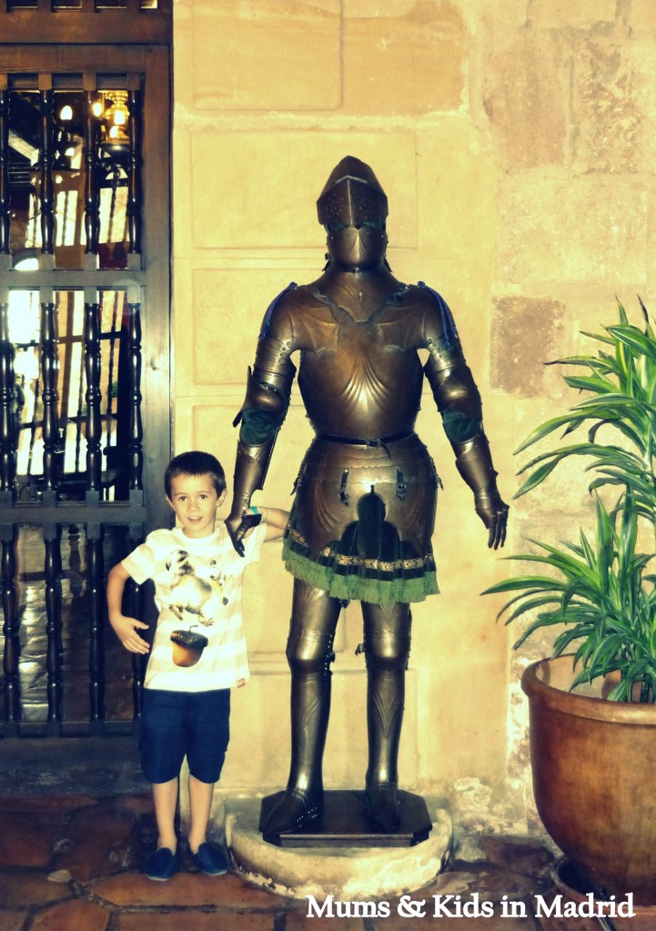 caballeros en el Castillo