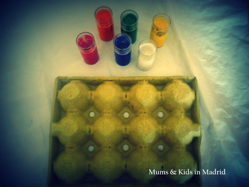 Ingredientes para preparar la medusa